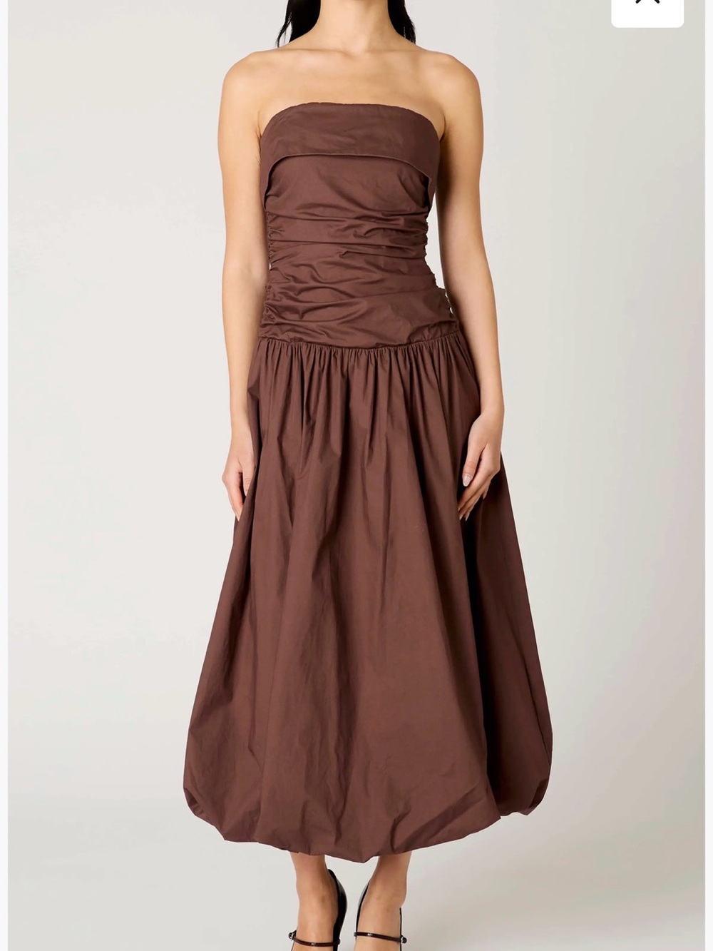 Nia Freya bubble hem dress
